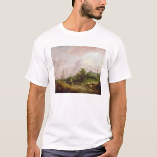 Coastal Landscape with a Shepherd and his Flock, c T-Shirt