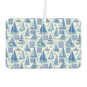 Coastal Life Oceans Blue Car Air Freshener