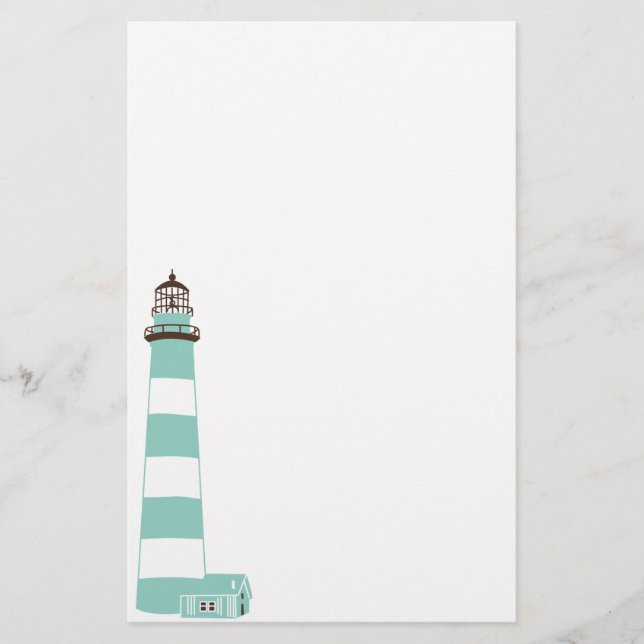 Coastal Lighthouse Stationery (Front)
