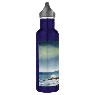 Coastal Lighthouse with Light Beam 710 Ml Water Bottle