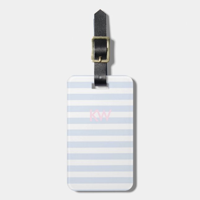 Coastal Luggage Tag  (Front Vertical)