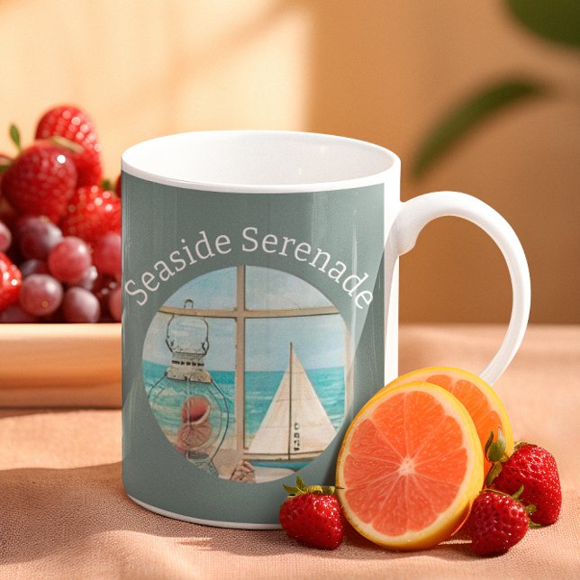 Coastal Melody Seaside Serenade Coffee Mug (Creator Uploaded)