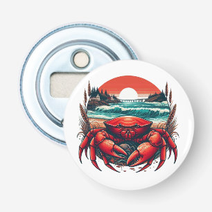 coastal/nautical Maine crab Bottle Opener