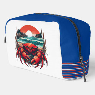 coastal/nautical Maine crab Dopp Kit