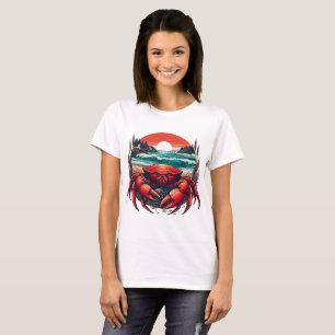 coastal/nautical Maine crab T-Shirt