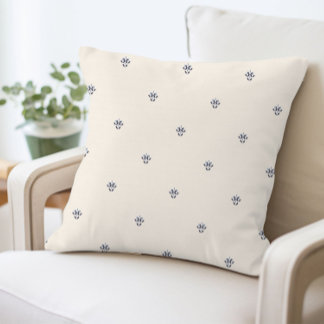 Coastal Nautical Pattern Cushion