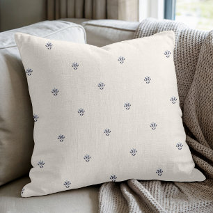 Coastal Nautical Pattern Cushion