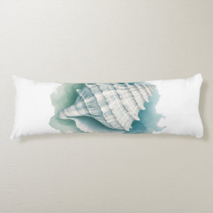 Coastal/Nautical seashell Body Cushion