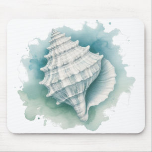 Coastal/Nautical seashell  Mouse Pad