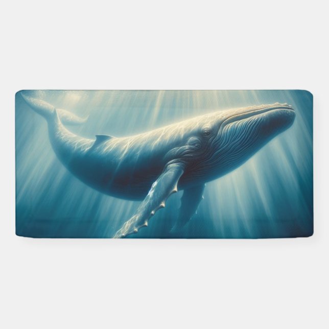 coastal/nautical whale banner (Horizontal)
