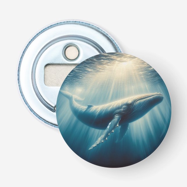 coastal/nautical whale bottle opener (Front)