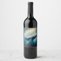 coastal/nautical whale