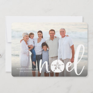 Coastal Noel   Holiday Photo Card