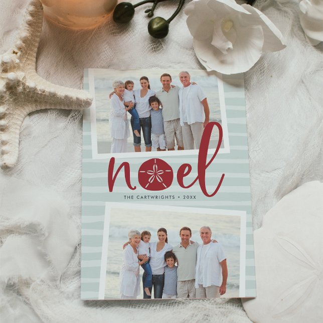 Coastal Noel | Holiday Photo Card (Creator Uploaded)