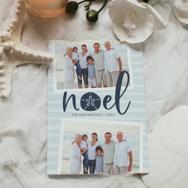 Coastal Noel | Holiday Photo Card (Creator Uploaded)