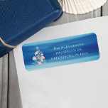 Coastal Ocean Beach Seashell Christmas Tree Return Address Label<br><div class="desc">Who needs snowflakes when you have seashells! Capture a cool nautical casual and coastal vibe this holiday sea-son with our coastal seaside-inspired holiday Christmas address label. We've hand-painted beautiful watercolor ocean seashells in splashes of coastal blue, rosy pink, sandy white, teals, and peach shades to create a calm coastal vibe...</div>