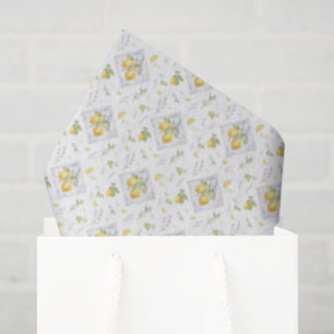 Coastal Orchard Amalfi Studio Botanical Lemon Tissue Paper