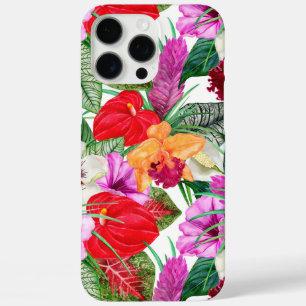 Coastal Paradise Blooms iPhone 16 Pro Max Case