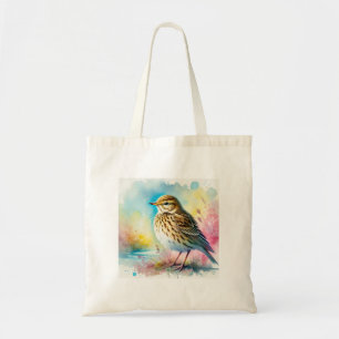Coastal Pipit 180724AREF127 - Watercolor Tote Bag