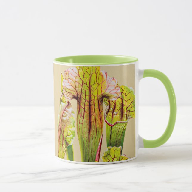 Coastal Pitcher Plant Cluster Mug (Right)