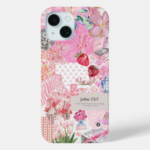 Coastal Preppy Collage, Summer Collage Phone case