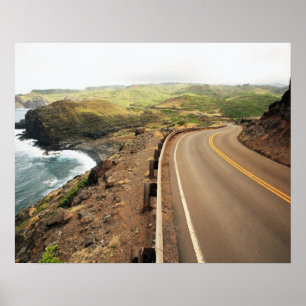 Coastal Road Poster