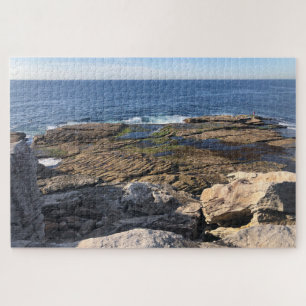 coastal rocks jigsaw puzzle