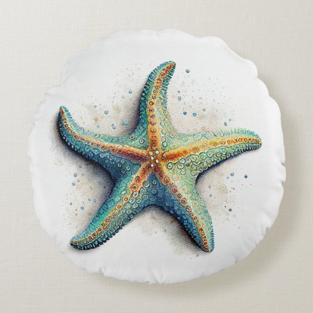 Coastal Round Cushion (Front)