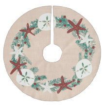 Coastal Rustic Beach Christmas Holiday Starfish