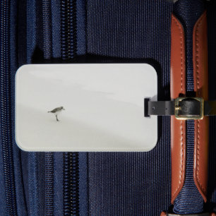 Coastal Sandpiper on the Beach Luggage Tag