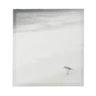 Coastal Sandpiper on the Beach Notepad