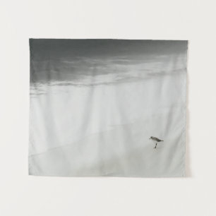 Coastal Sandpiper on the Beach Tapestry