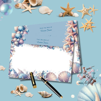 Coastal Seashell Beach  Post-it Notes