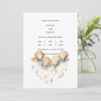 Coastal Seashell Garland Decor Beach Wedding