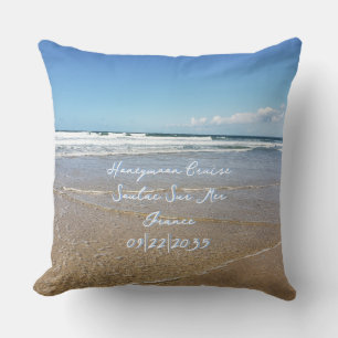 Coastal Seaside Town In France Soulac Sur Mer Cushion