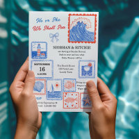 Coastal Seaside We Shell Sea Gender Reveal