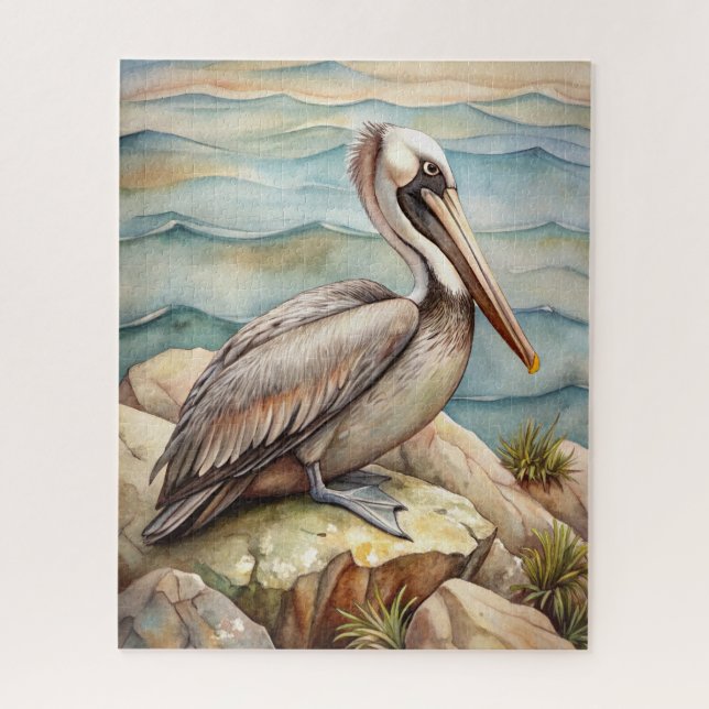 Coastal Serenity Puzzle (Vertical)