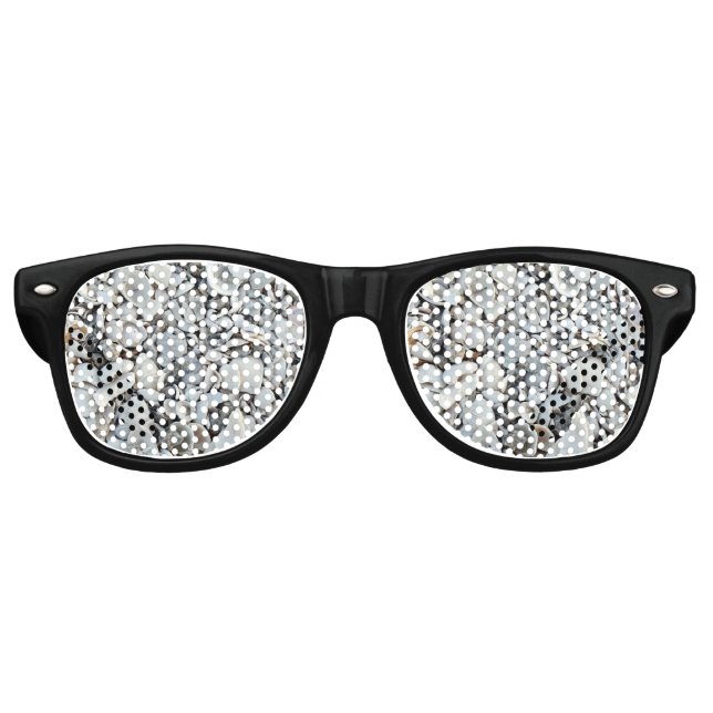 Coastal Shell Horizon Retro Sunglasses (Front)