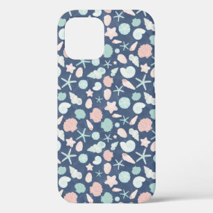 Coastal Shells Beach & Ocean Design iPhone 12 Case