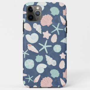 Coastal Shells Beach & Ocean Design iPhone 11 Pro Max Case