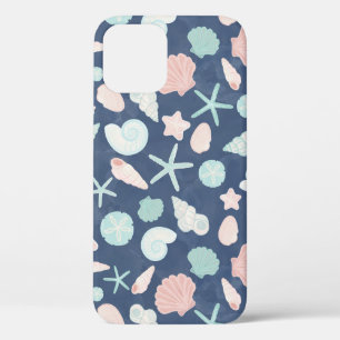 Coastal Shells Beach & Ocean Design iPhone 12 Case