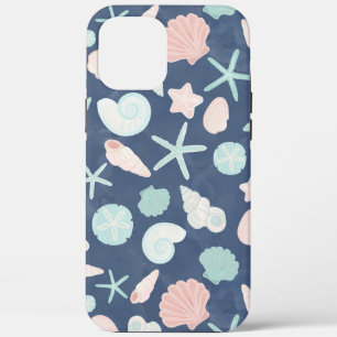 Coastal Shells Beach & Ocean Design iPhone 12 Pro Max Case