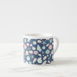 Coastal Shells Beach & Ocean Design Espresso Cup
