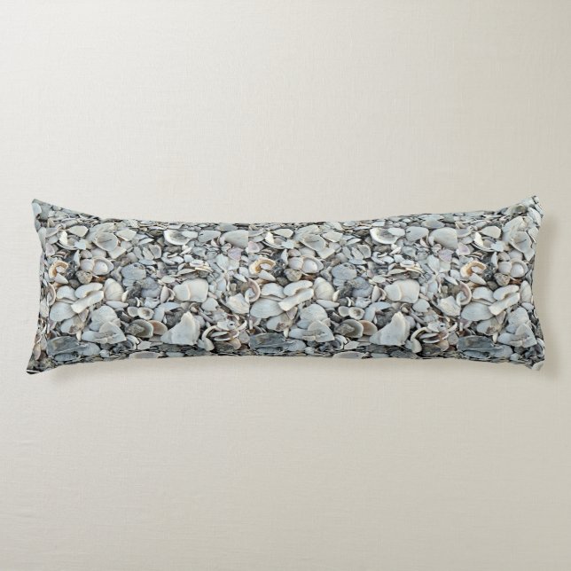 Coastal Shells Relaxed Pattern Body Cushion (Front)