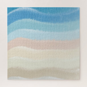 Coastal Shoreline Salty Waves Jigsaw Puzzle