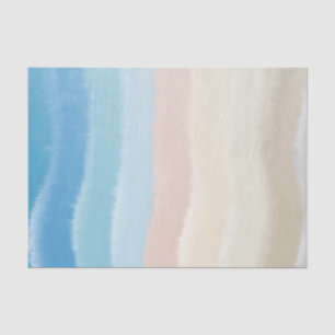 Coastal Shoreline Salty Waves  Tissue Paper