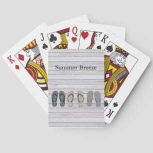 Coastal Soul and Personalized Earthy Style Playing Cards
