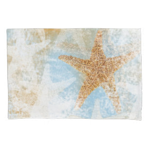 Coastal Starfish Sea Star Design Pillowcase