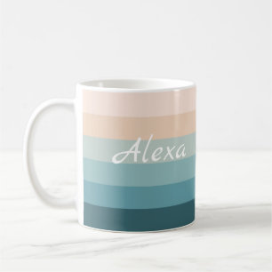 Coastal Stripes Coffee Mug