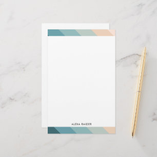 Coastal Stripes Stationery